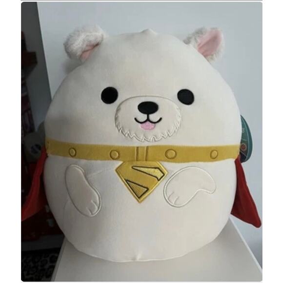 Squishmallows 12” Superman Krypto Super Dog Plush Marvel New s31 - Picture 1 of 4
